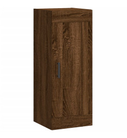 Armoire murale chêne marron 34,5x34x90 cm bois d'ingénierie