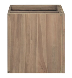 Armoire murale de salle de bain 60x39x40 cm Bois de teck massif