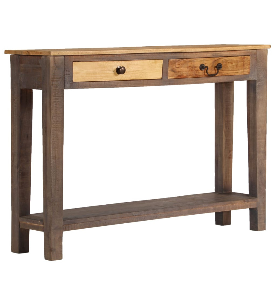 Table console Bois massif Vintage 118 x 30 x 80 cm