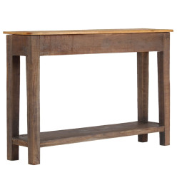 Table console Bois massif Vintage 118 x 30 x 80 cm