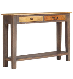 Table console Bois massif Vintage 118 x 30 x 80 cm