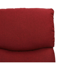 Fauteuil de massage Rouge bordeaux Tissu