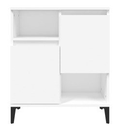 Buffets 2 pcs blanc 60x35x70 cm bois d'ingénierie