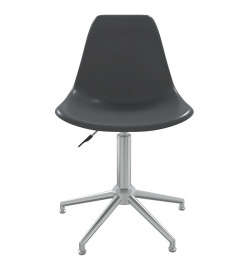 Chaise pivotante de bureau Gris clair PP