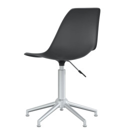 Chaise pivotante de bureau Gris clair PP