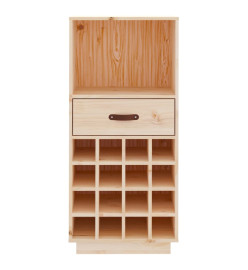 Armoire à vin 45x34x100 cm Bois de pin massif