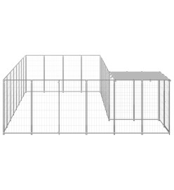 Chenil Argenté 10,89 m² Acier