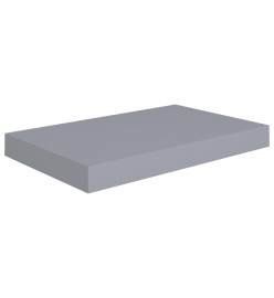 Étagères murales flottantes 4 pcs Gris 40x23x3,8 cm MDF