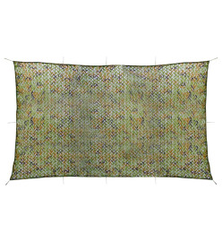 Filet de camouflage avec sac de rangement 3x6 m Vert