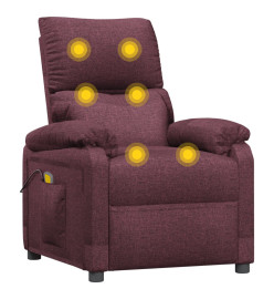 Fauteuil de massage Violet Tissu