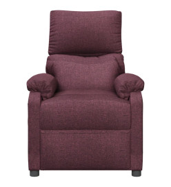 Fauteuil électrique de massage Violet Tissu