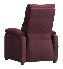 Fauteuil électrique de massage Violet Tissu