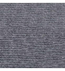 Tapis strié pour exposition 1,2x20 m Gris