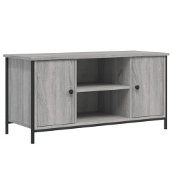 Meuble TV Sonoma gris 100x40x50 cm Bois d'ingénierie