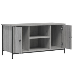 Meuble TV Sonoma gris 100x40x50 cm Bois d'ingénierie