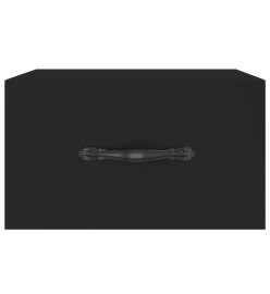 Tables de chevet murales 2 pcs noir 35x35x20 cm