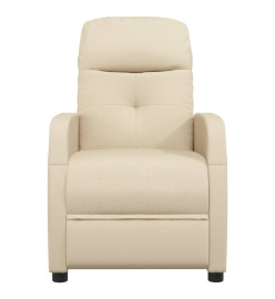 Fauteuil de massage Crème Tissu