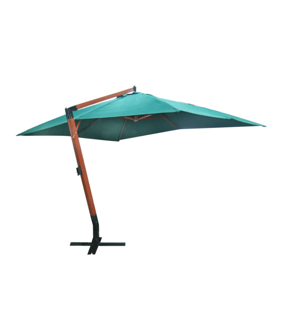 Parasol flottant Melia 300 x 400 cm Vert