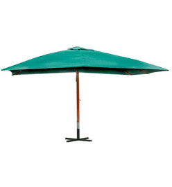 Parasol flottant Melia 300 x 400 cm Vert