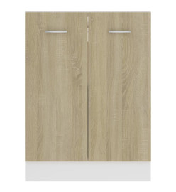 Armoire de plancher Chêne sonoma 60x46x81,5 cm Aggloméré