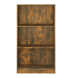 Bibliothèque Chêne fumé 60x24x109 cm Bois d'ingénierie