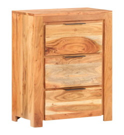 Buffet 59x33x75 cm Bois d'acacia massif