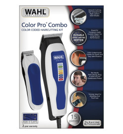 Wahl Tondeuse à cheveux 15 pcs Color Pro Combo