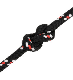 Corde de bateau Noir 10 mm 500 m Polypropylène