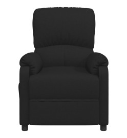 Fauteuil inclinable Noir Tissu