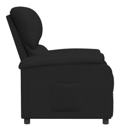 Fauteuil inclinable Noir Tissu