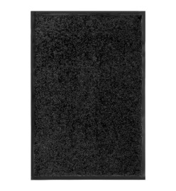 Paillasson lavable Noir 40x60 cm