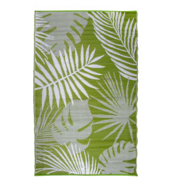 Esschert Design Tapis d'extérieur 241x152 cm Feuilles de jungle OC22