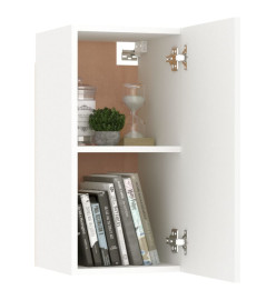 Ensemble de meubles TV 7 pcs Blanc Aggloméré