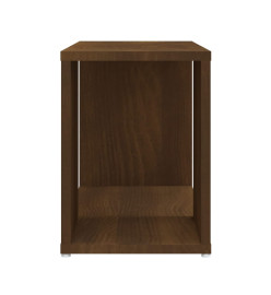 Meuble TV Chêne marron 60x24x32 cm Bois d'ingénierie