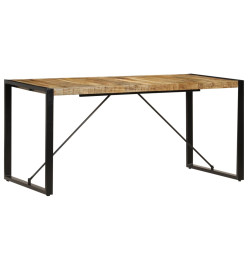 Table de salle à manger 160x80x75 cm Bois de manguier massif