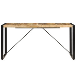 Table de salle à manger 160x80x75 cm Bois de manguier massif