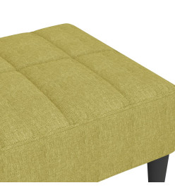 Repose-pied Vert 78x56x32 cm Tissu