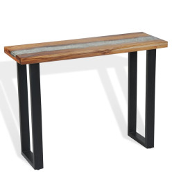 Table console Teck 100 x 35 x 75 cm