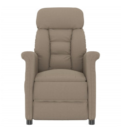 Fauteuil de massage Taupe Similicuir daim