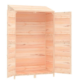 Remise de jardin 102x52x174,5 cm Bois de sapin solide