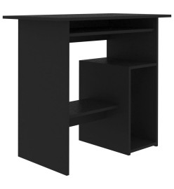 Bureau Noir 80 x 45 x 74 cm Aggloméré