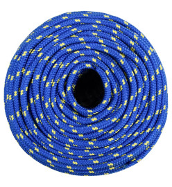 Corde de bateau Bleu 10 mm 500 m Polypropylène