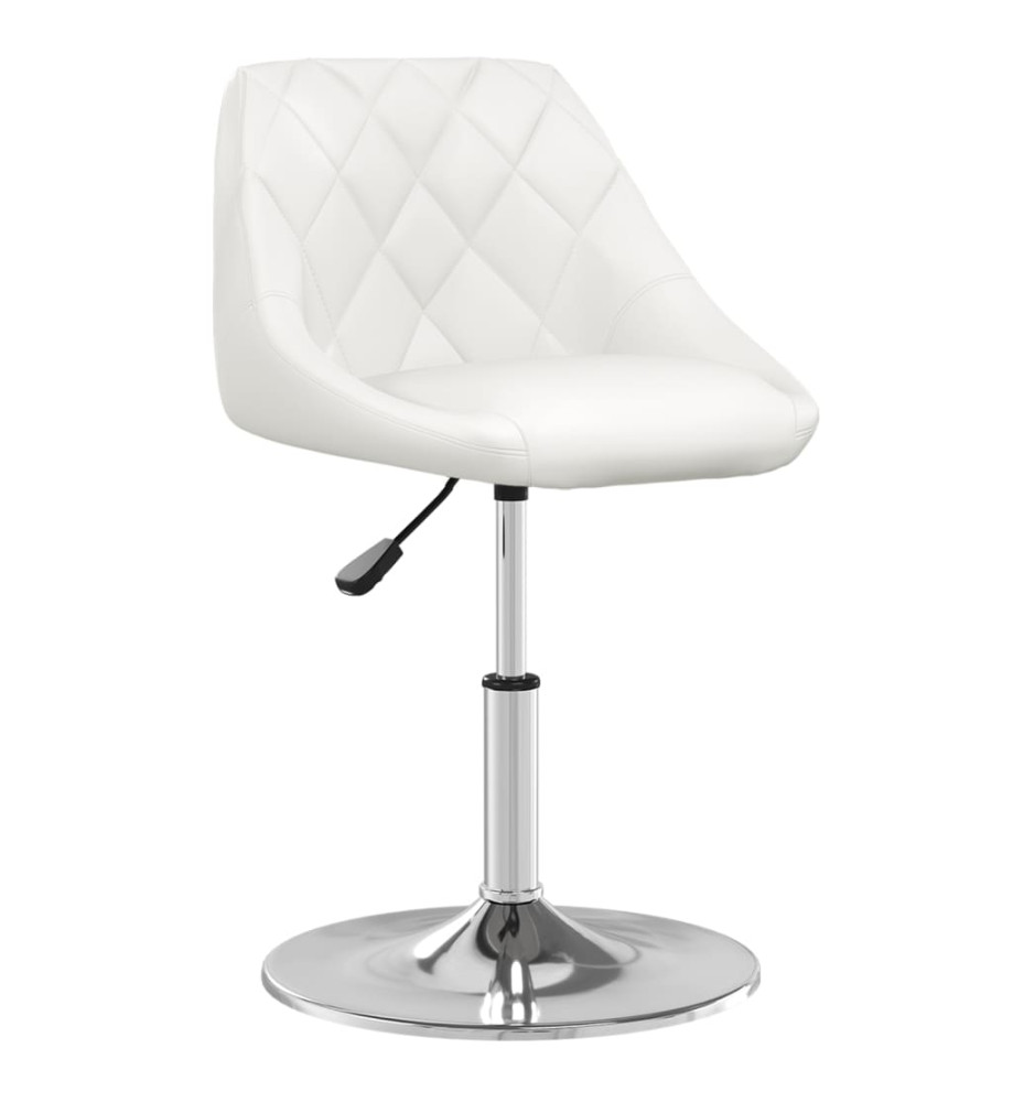 Tabouret de bar Blanc Similicuir