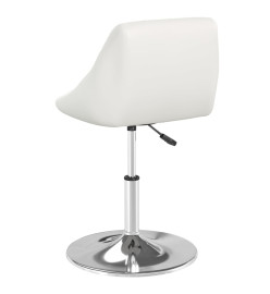 Tabouret de bar Blanc Similicuir