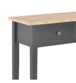 Table de console et coiffeuse Noir 79x30x74 cm Bois