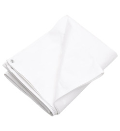 Bâche 260 g/m² 2x3 m Blanc PEHD