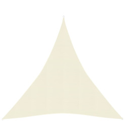 Voile d'ombrage 160 g/m² Crème 4x5x5 m PEHD