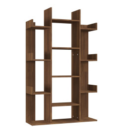 Bibliothèque Chêne marron 86x25,5x140 cm Bois d'ingénierie