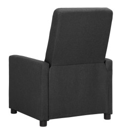 Fauteuil Gris foncé Tissu