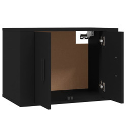 Ensemble de meubles TV 4 pcs Noir Bois d'ingénierie